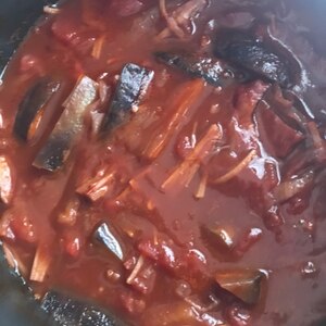 ひよこ豆と野菜のトマトスープ